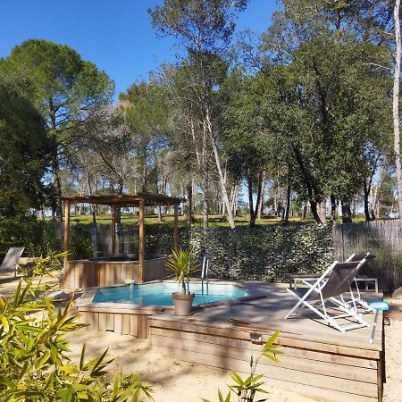 Langlade Maison 5 Personnes En Garrigue - Piscine-Spa Prive מראה חיצוני תמונה
