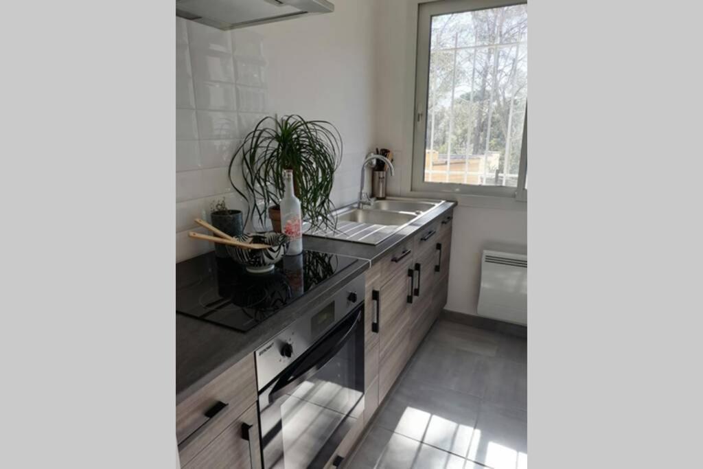 Langlade Maison 5 Personnes En Garrigue - Piscine-Spa Prive מראה חיצוני תמונה
